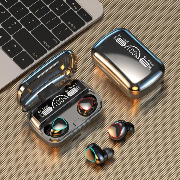 M10 Wireless Bluetooth Earbuds – TWS Power Bank Earphones