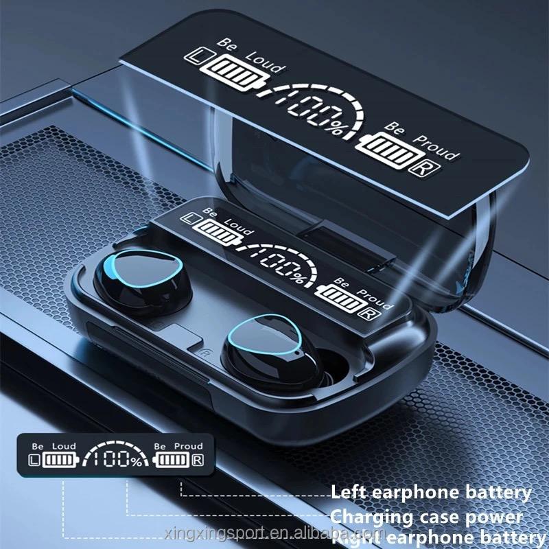 M10 Wireless Bluetooth Earbuds – TWS Power Bank Earphones