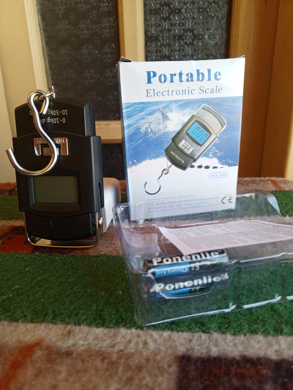WH-A08 Portable Electronic Digital Hanging Scale (50kg Capacity)