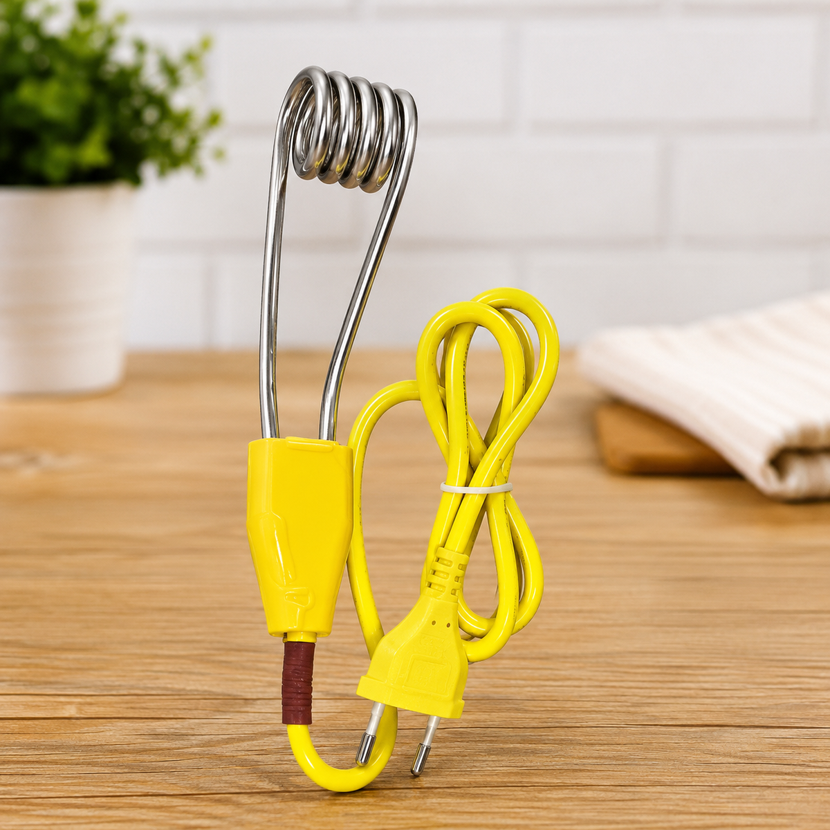 Portable Electric Immersion Water Heater Rod (For Buckets & Mugs)