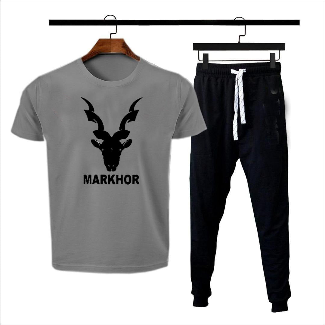Premium Micro Men’s Markhor Printed Tracksuit