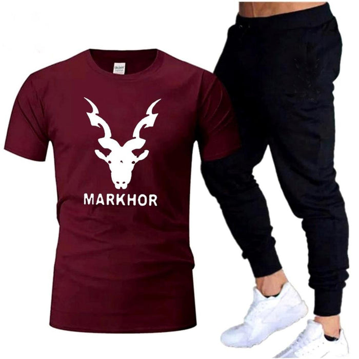 Premium Micro Men’s Markhor Printed Tracksuit