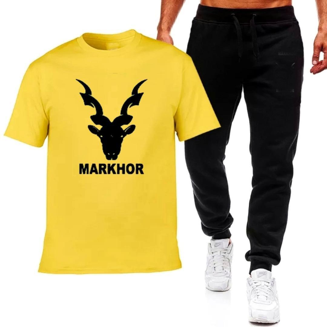 Premium Micro Men’s Markhor Printed Tracksuit