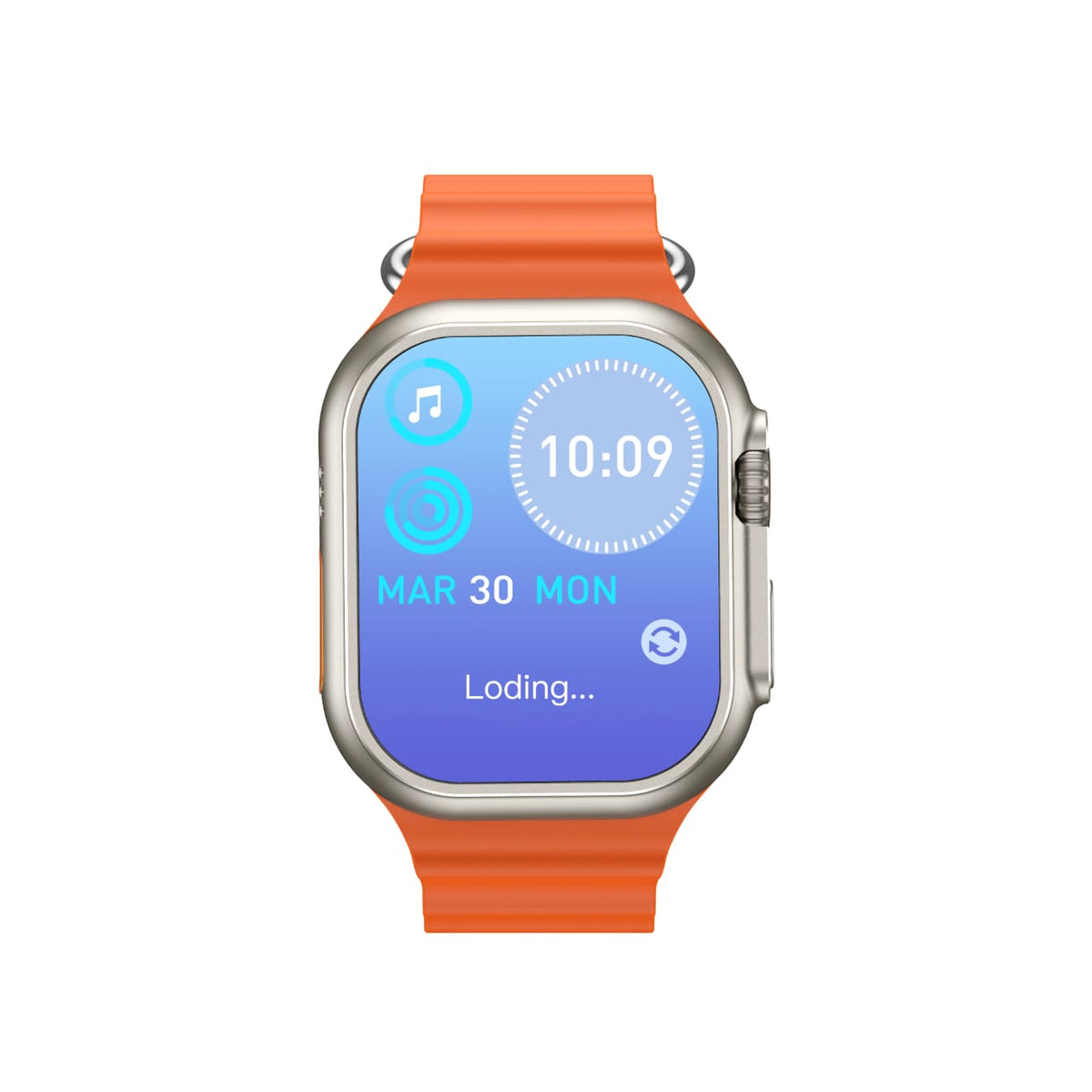 V200 Ultra 2.2" Smart Watch (Orange)