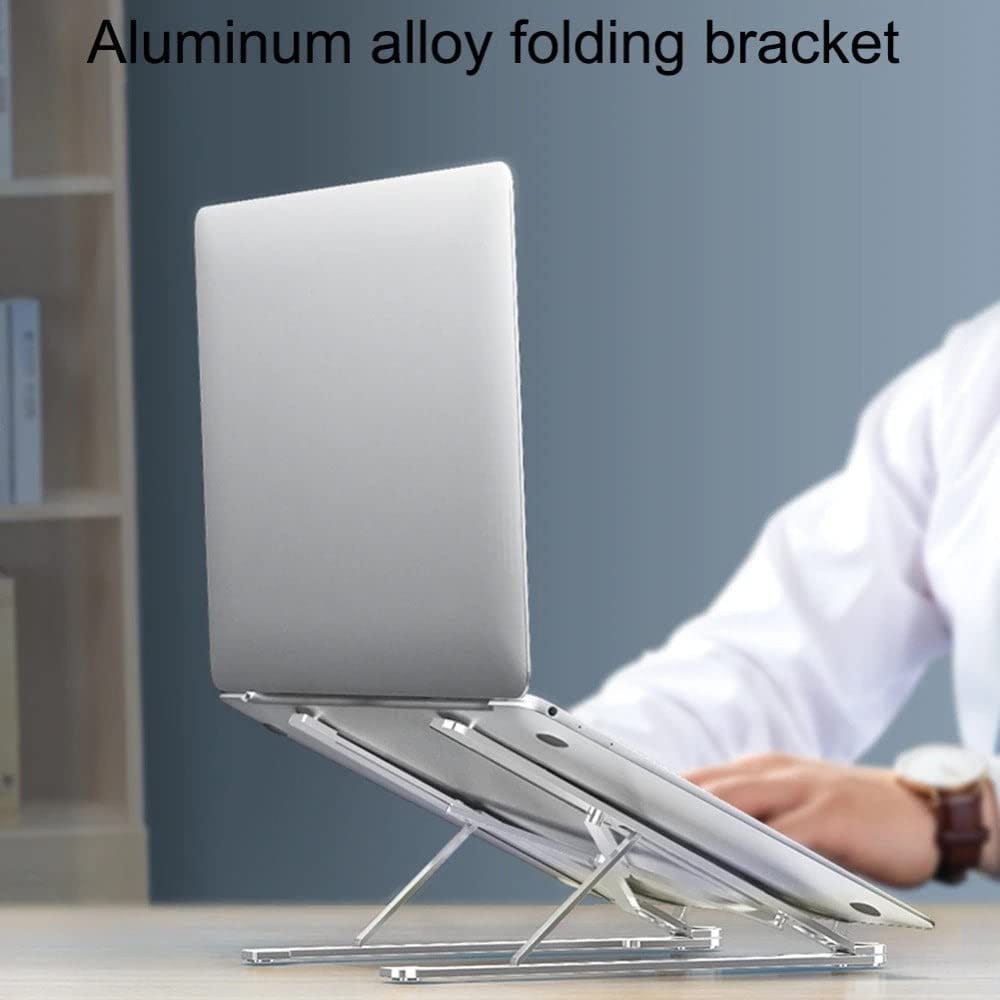 Speedx Foldable Adjustable Laptop Stand (Up to 18-Inch Laptops)
