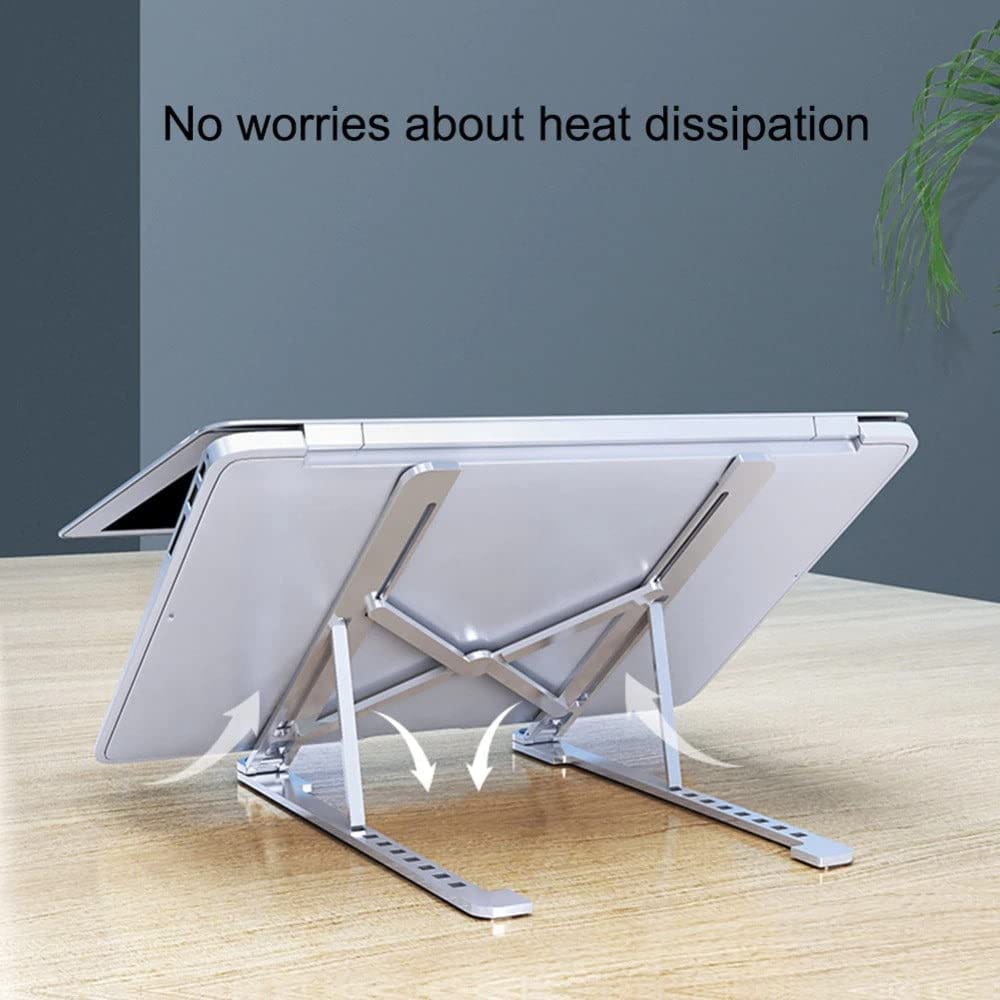 Speedx Foldable Adjustable Laptop Stand (Up to 18-Inch Laptops)