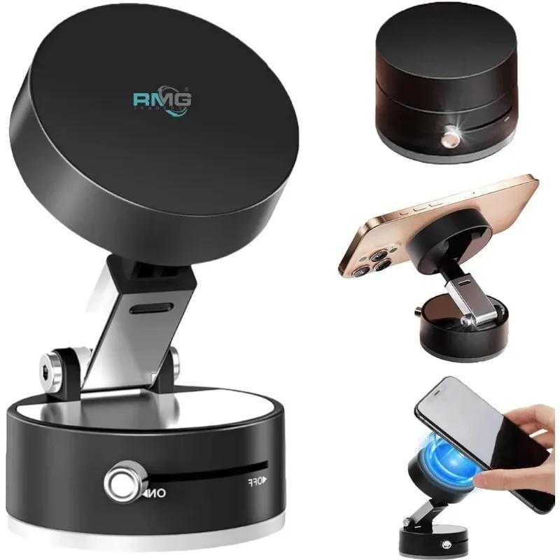 Magnetic Suction Phone Holder – Foldable & 360° Adjustable Mount
