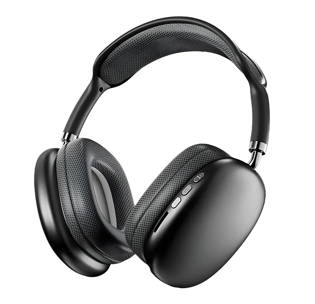 P9 Wireless Bluetooth Over-Ear Headphones (Black)