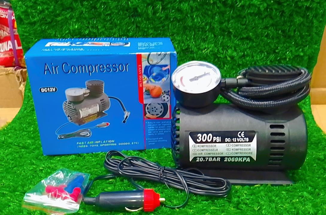300 PSI DC 12V Portable Car Tyre Inflator Air Compressor