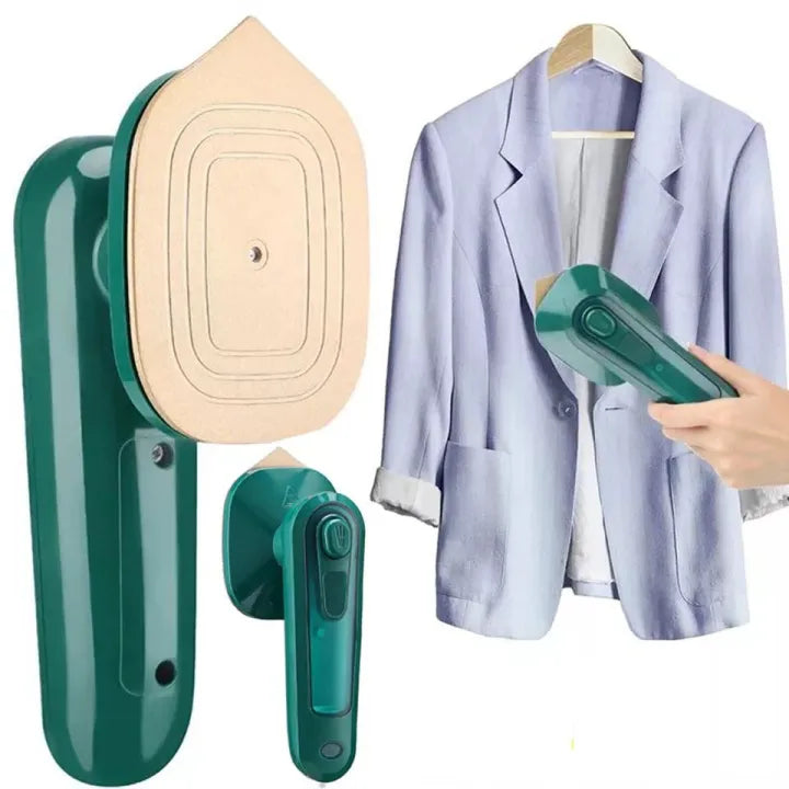 Portable Mini Handheld Steam Iron – Wet & Dry Ironing