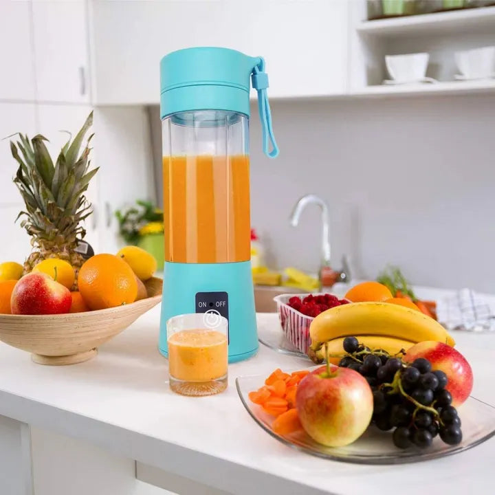 6-Blade Portable Juicer Blender & Smoothie Maker