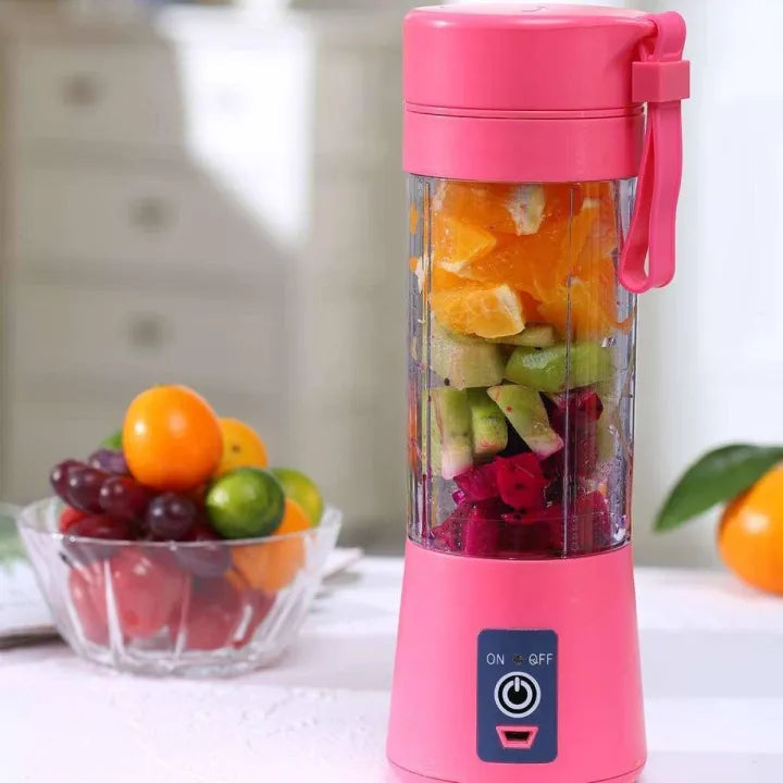 6-Blade Portable Juicer Blender & Smoothie Maker
