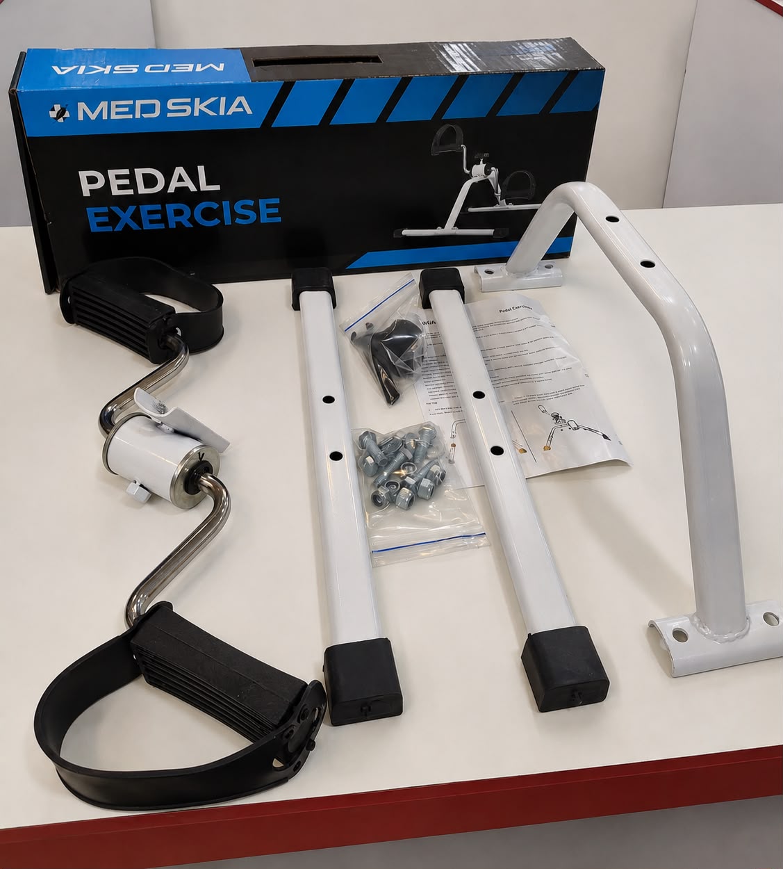 Adjustable Mini Pedal Exerciser for Home & Office Workouts