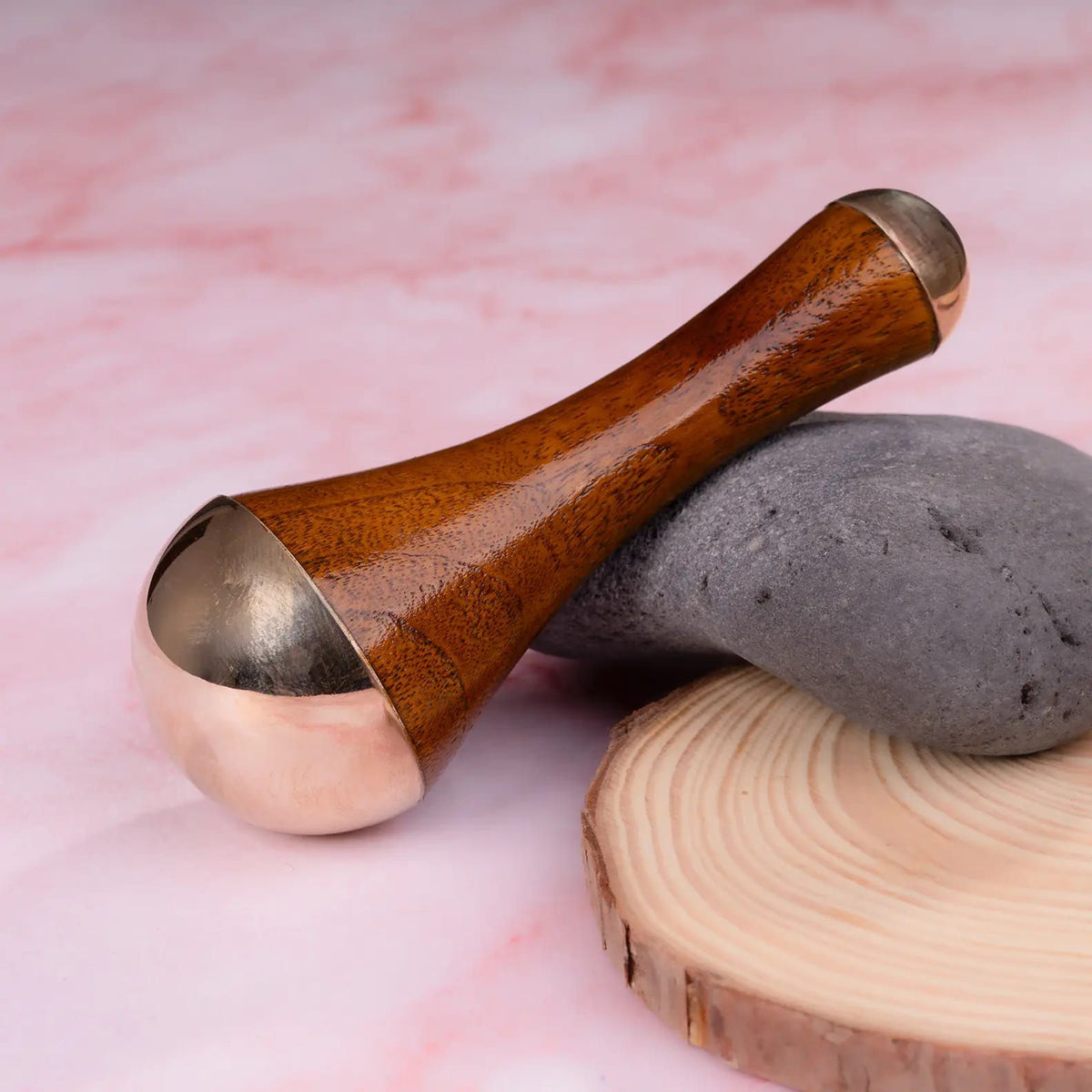 Premium Ayurvedic Kansa Massager – Natural & Chemical-Free
