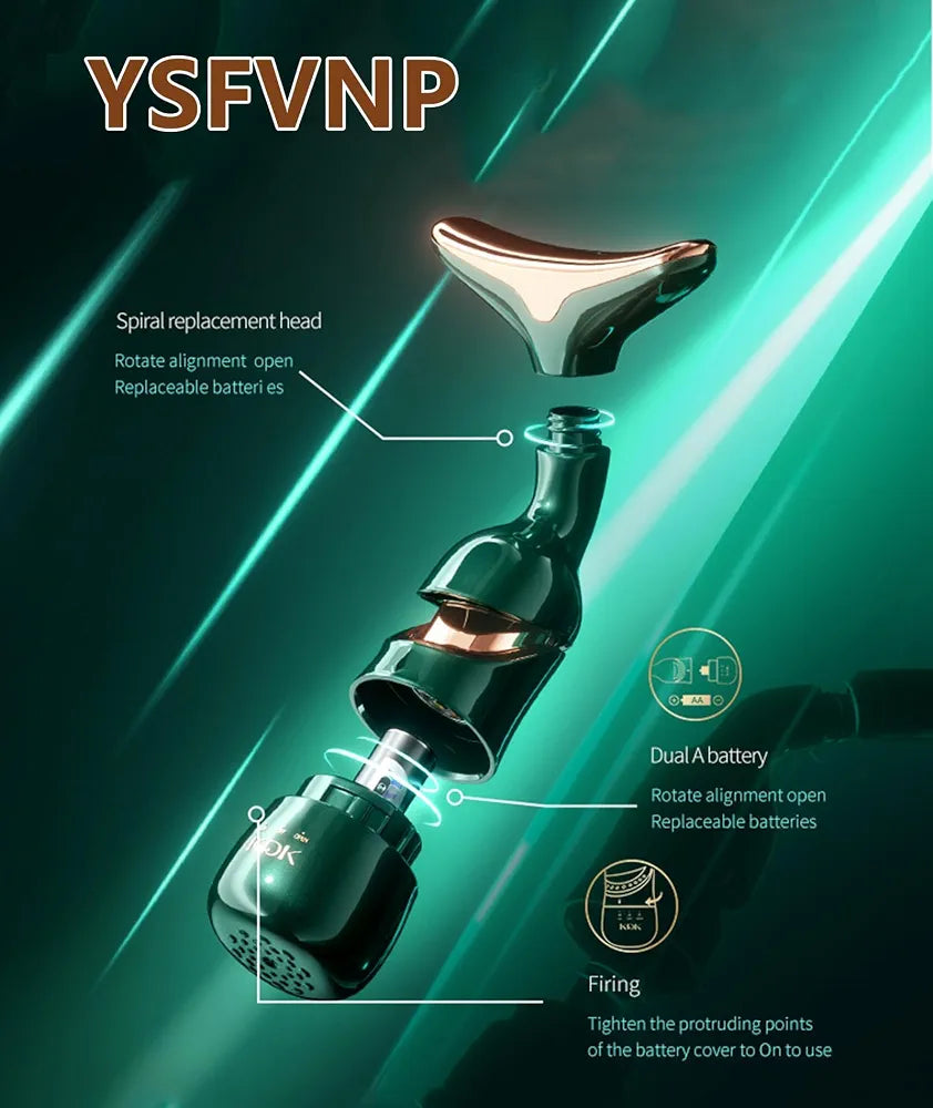 3-in-1 Facial, Neck & Eye Sculpting Massager Machine
