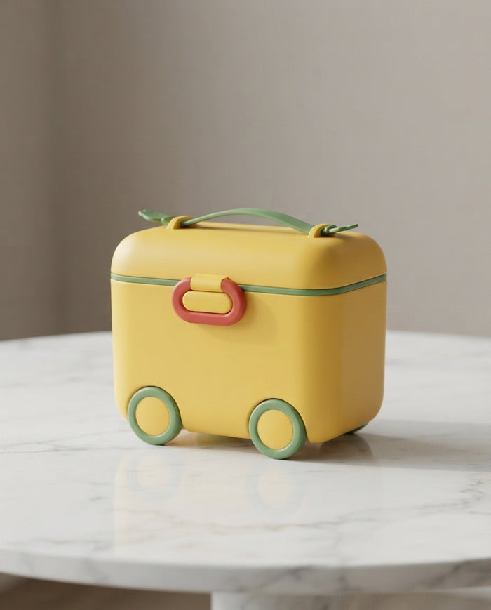 Portable Baby Milk Powder Dispenser Container with Scoop