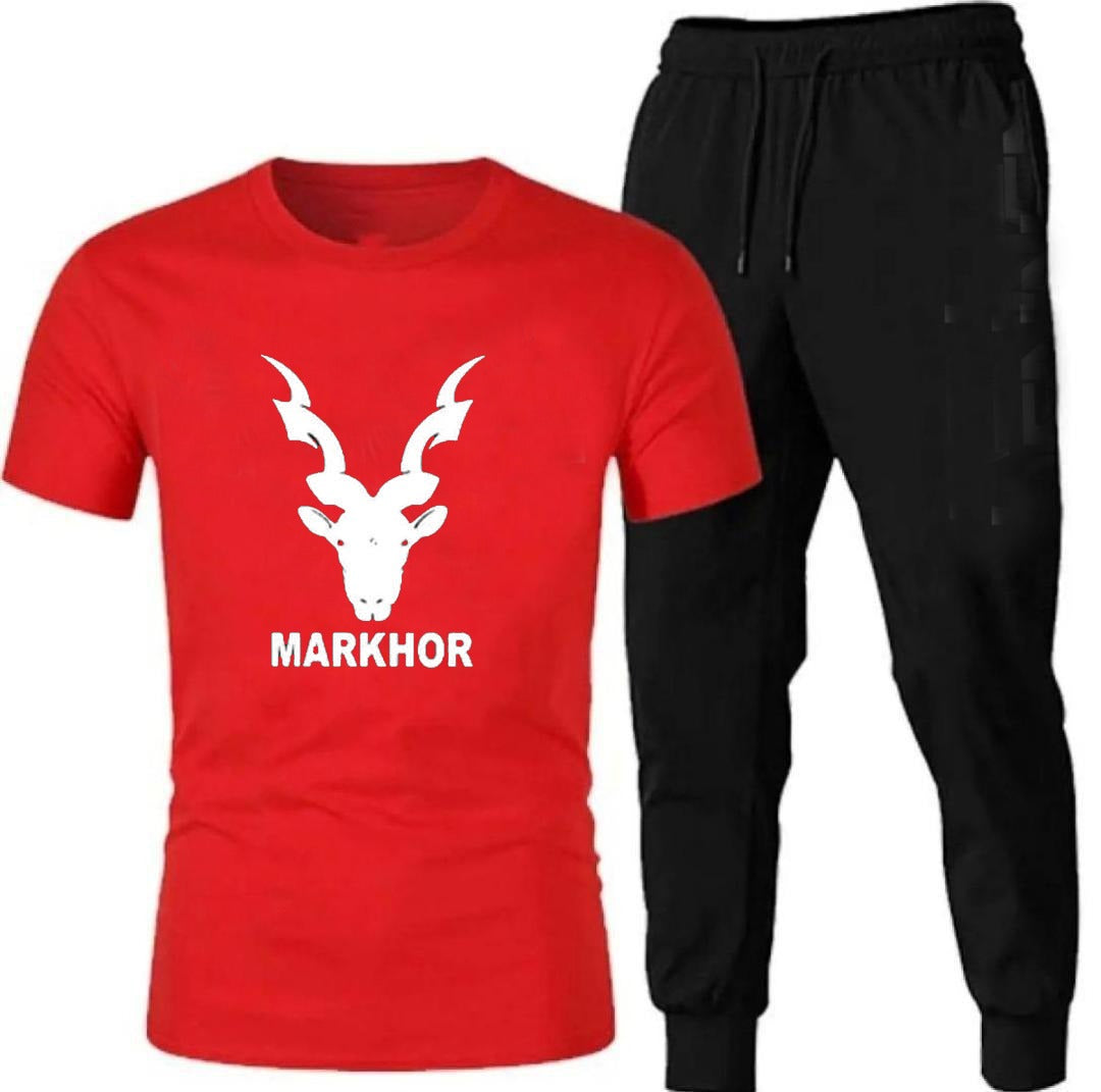 Premium Micro Men’s Markhor Printed Tracksuit